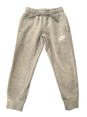 Nike Youth Size 5 Gray Sweatpant Joggers